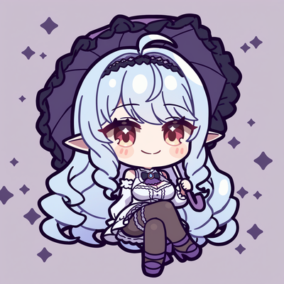 Chibi sticker 06 style