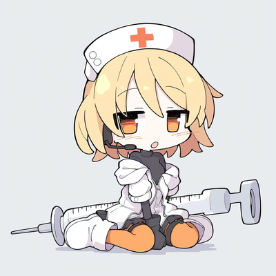 Chibi sticker 08 style