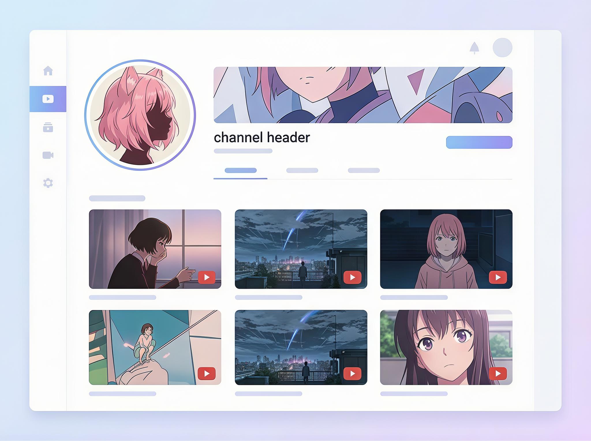 Anime-Charakter-Porträt