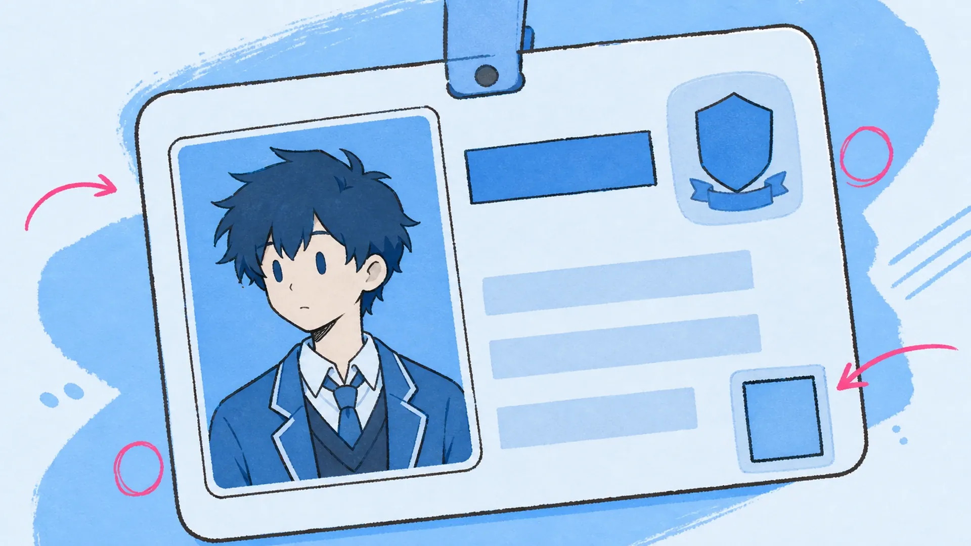 Guild and club card - AI Anime Student ID Card Maker