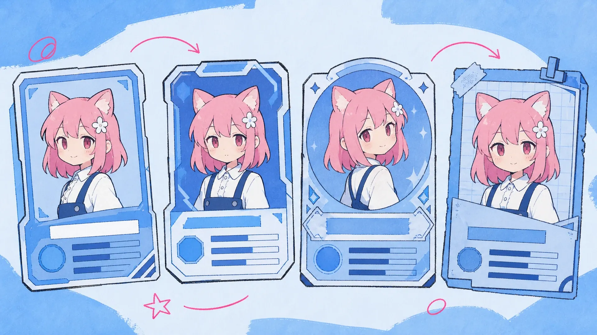 Why a card format makes your OC stick - AI Game-Style Character ID Card Maker