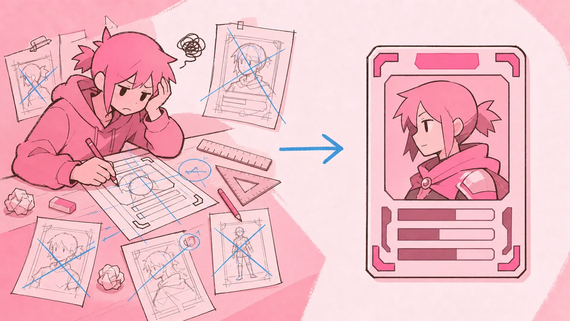 Where generic badge tools fall short - AI Game-Style Character ID Card Maker