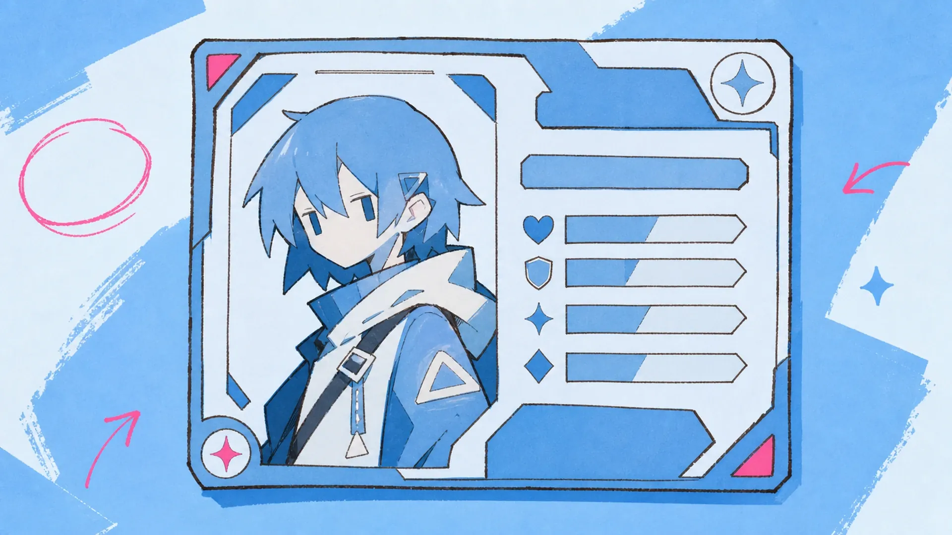 OC collectible card - AI Game-Style Character ID Card Maker