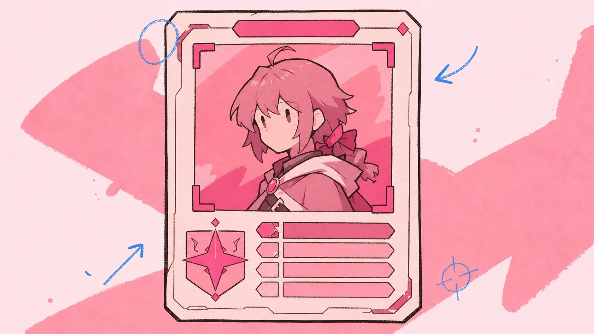 Gaming-community roster card - AI Game-Style Character ID Card Maker