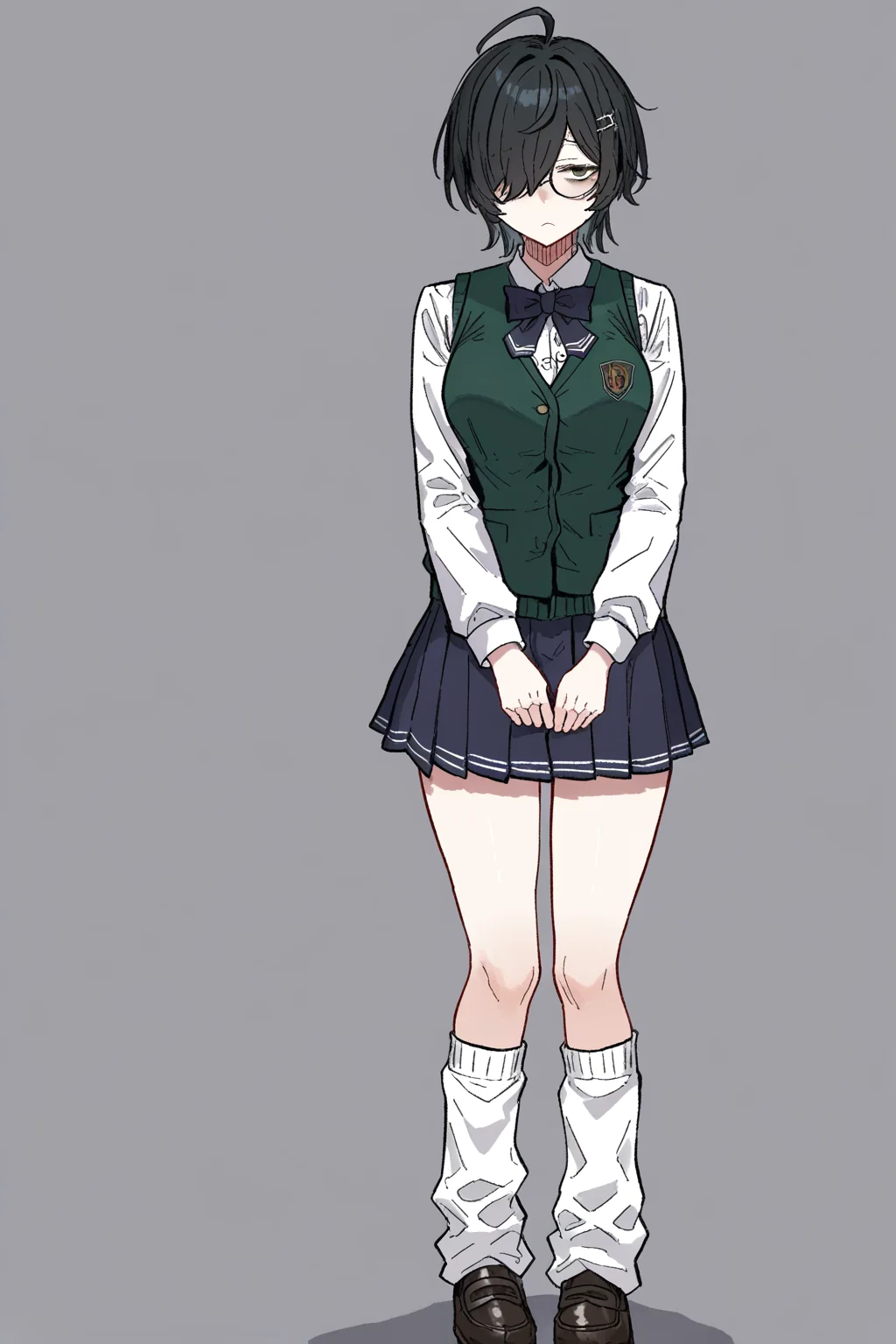 Silver AI Hairstyle Changer result before