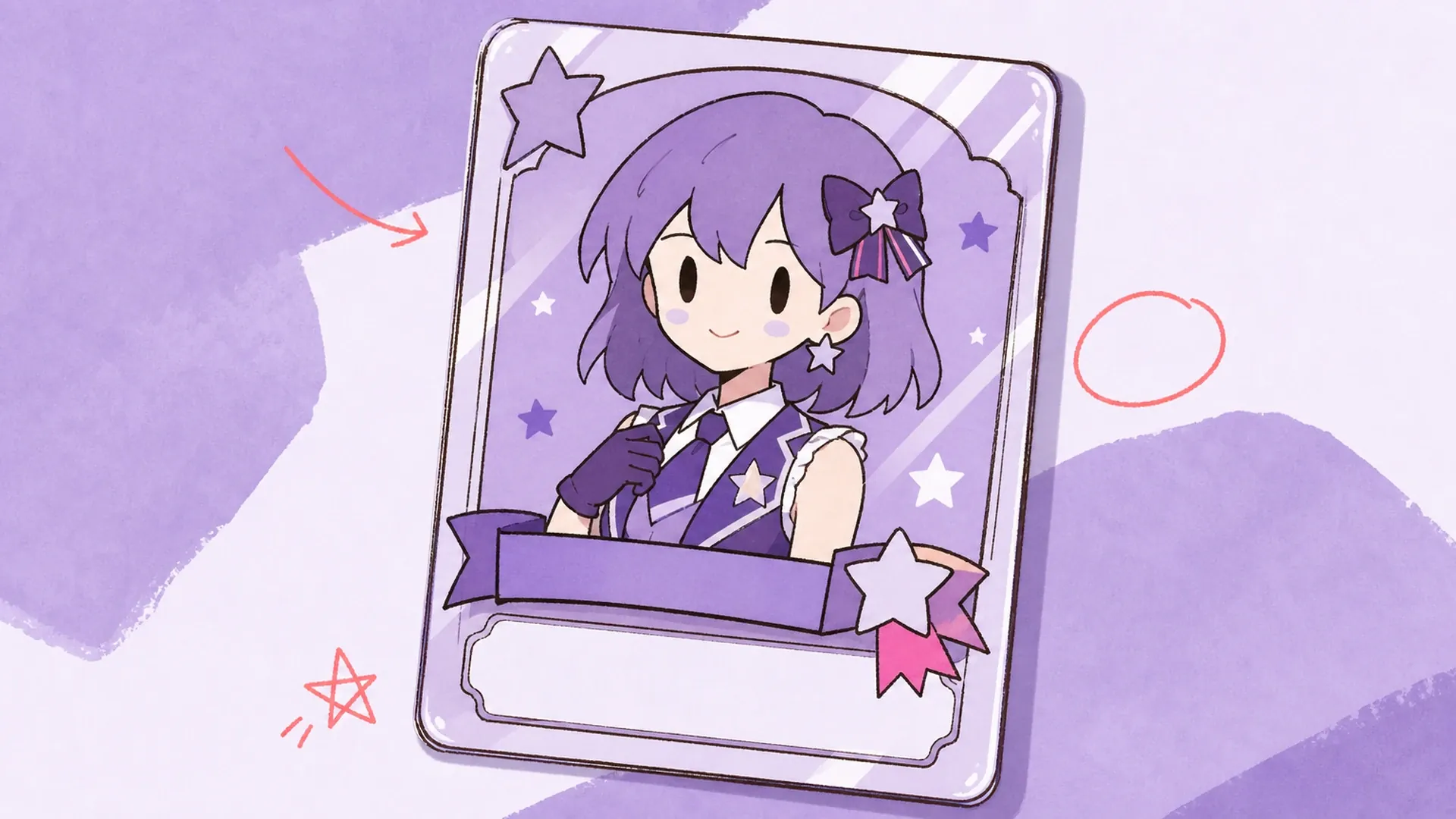 Identitätskarte für Musik-OCs - AI Idol Charakterausweis-Generator