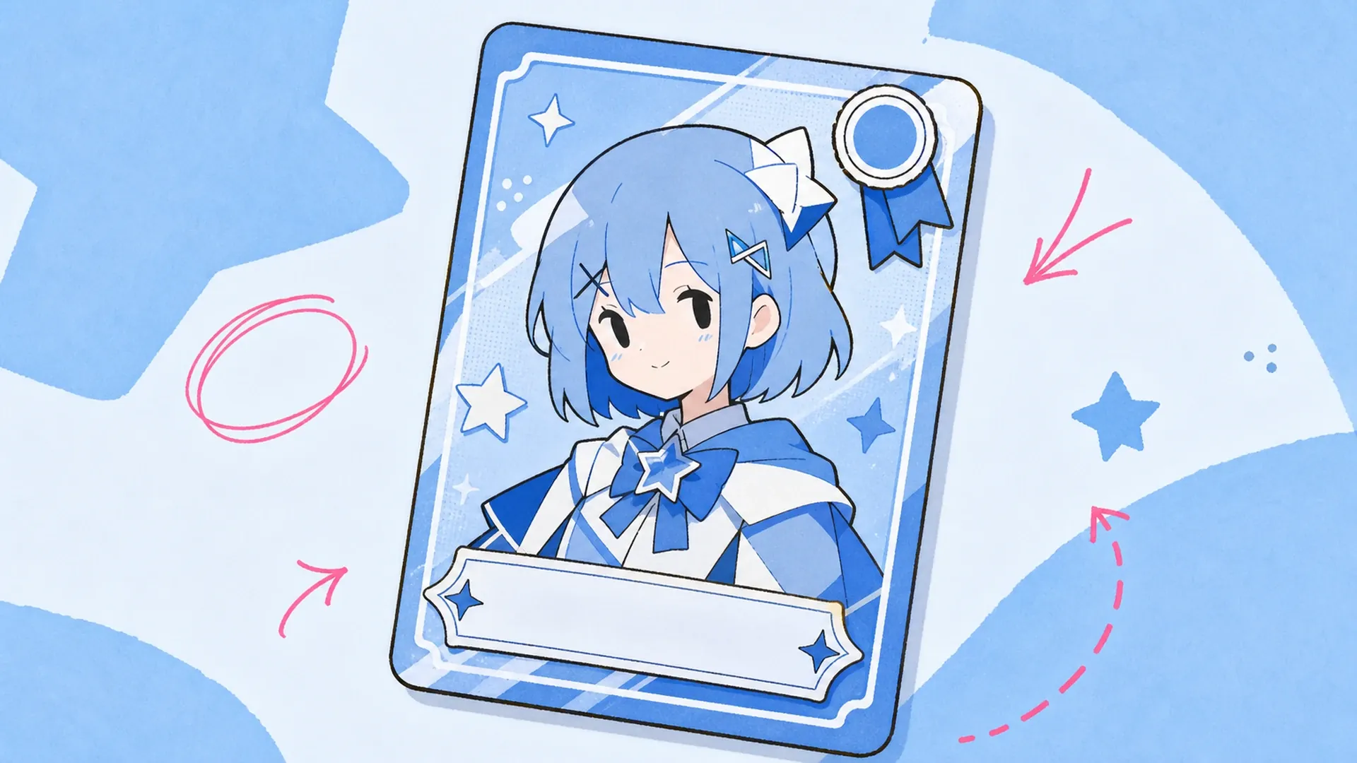 VTuber-Idol-Persona-Karte - AI Idol Charakterausweis-Generator